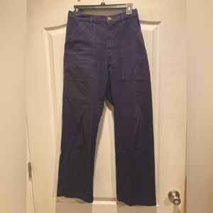 BIG BUD PRESS Work Pants in Navy Size Small Regular